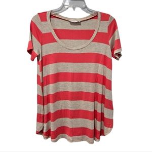 Peach Love California Striped T-shirt